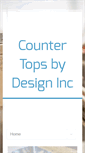 Mobile Screenshot of countertopsbydesigninc.com