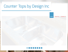 Tablet Screenshot of countertopsbydesigninc.com